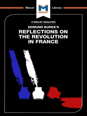 cover image of A Macat Analysis of Reflections on the Revolution in France